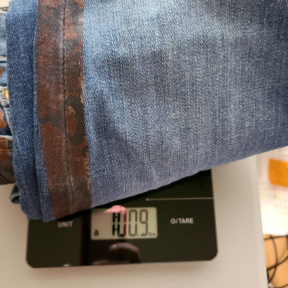 Joe's Jeans Women's High Rise Size 28 Flawless The Charlie Metallic - Picture 8 of 16